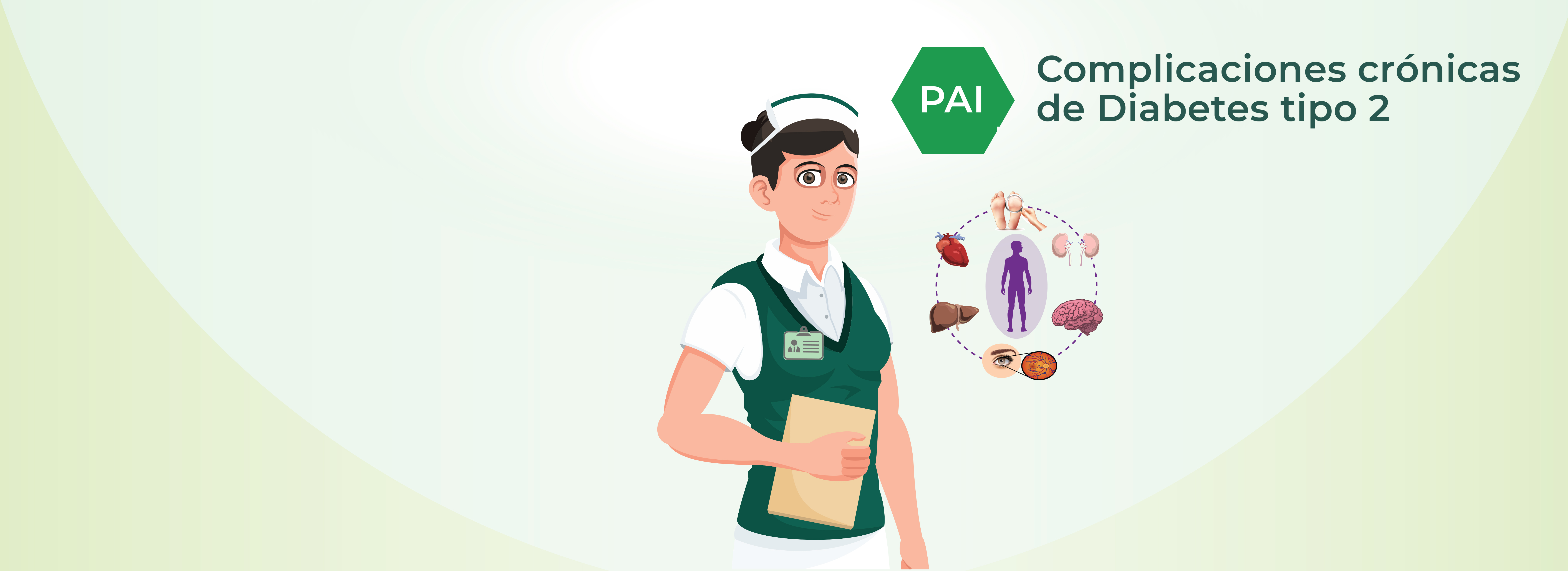 PAI Complicaciones crónicas de diabetes mellitus tipo 2 para el personal de Enfermería