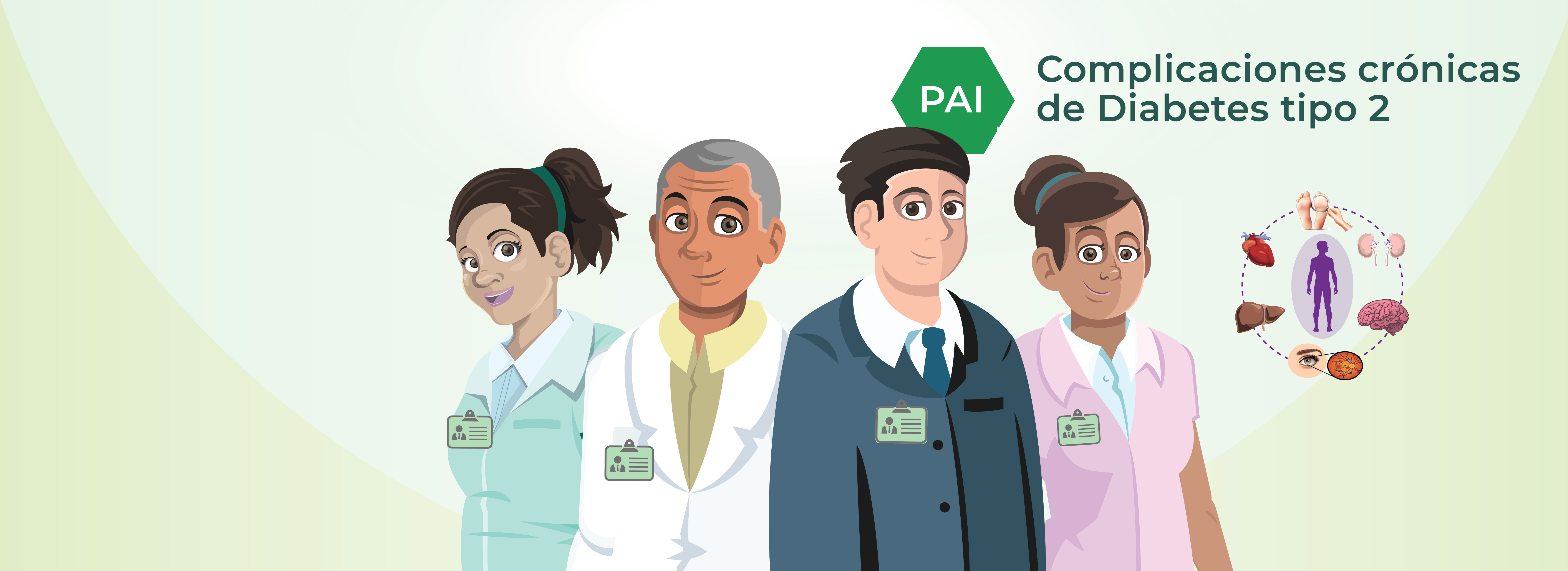 PAI Complicaciones crónicas de diabetes mellitus tipo 2 para el equipo de salud
