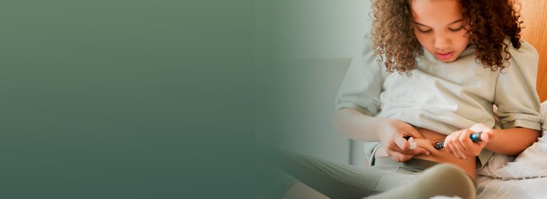 Tratamiento con insulina en la población pediátrica que vive con diabetes