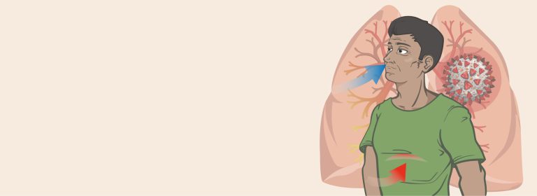 Ejercicios respiratorios ambulatorios para pacientes pos-COVID-19